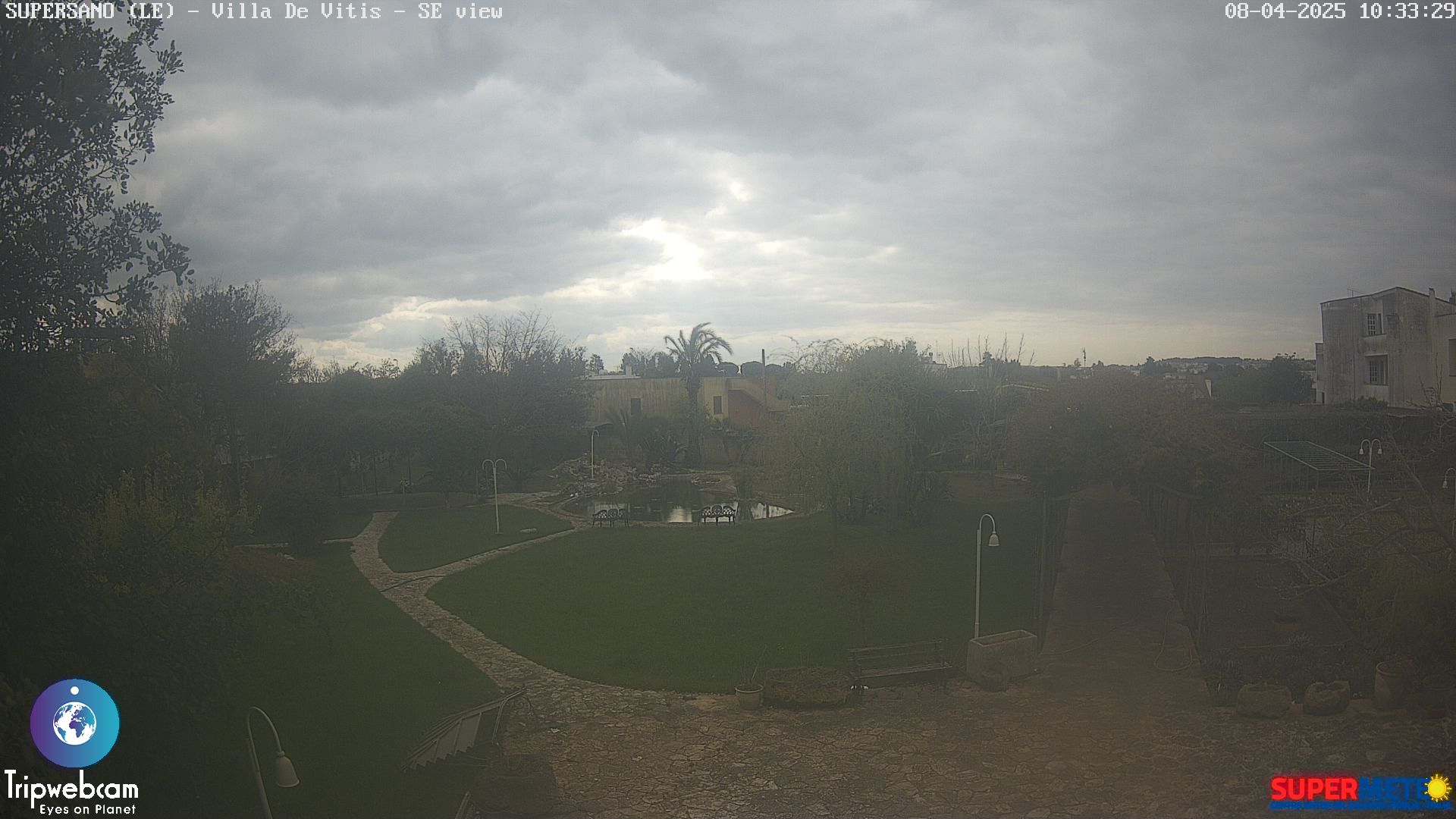 immagine della webcam nei dintorni di Santa Maria al Bagno: webcam Supersano
