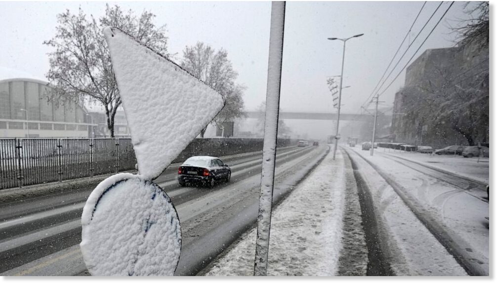 Record di neve a Mosca