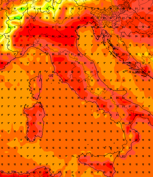 In arrivo il primo caldo di Maggio